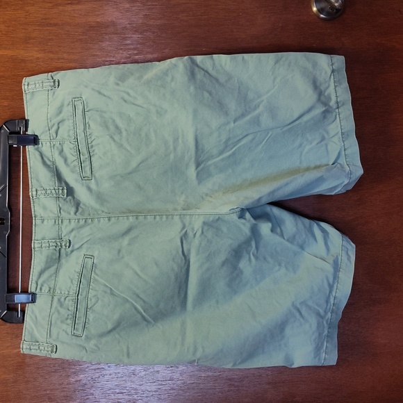 Old Navy Olive Green Shorts, Size 38 - Picture 2 of 8